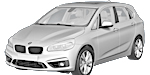 BMW F45 B2238 Fault Code